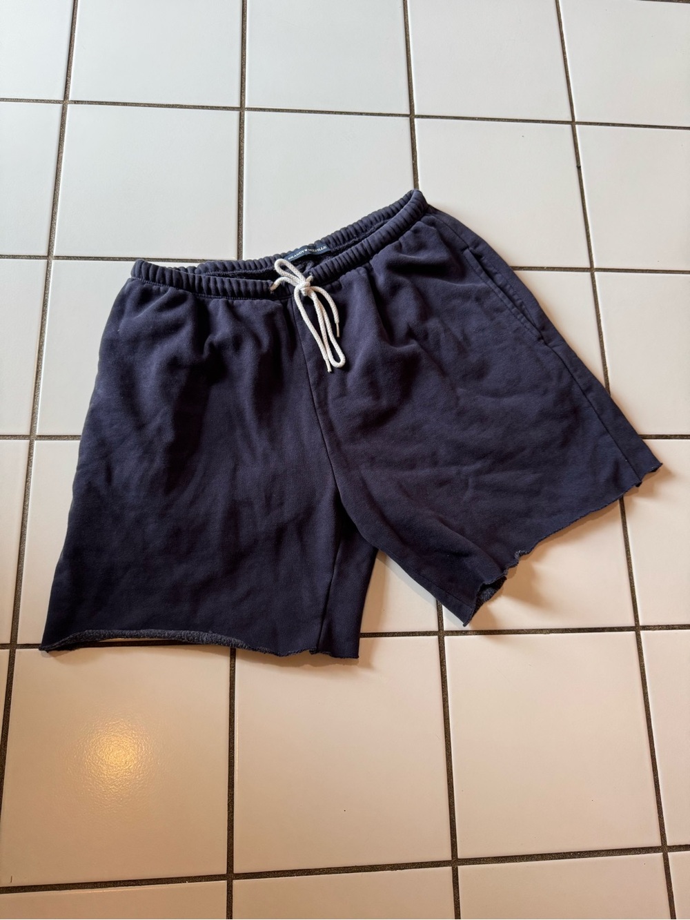 Brandy Melville Navy Blue Sweatpants Shorts Size Small